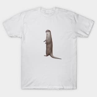 Asian Small Clawed Otter 2 T-Shirt